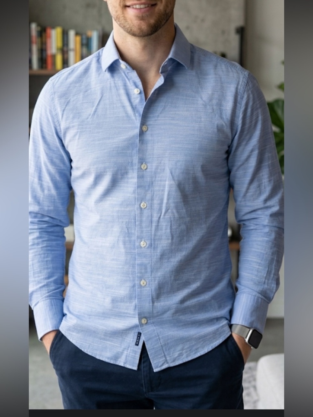 Charles Tyrwhitt Light Blue Men's Dress Shirt